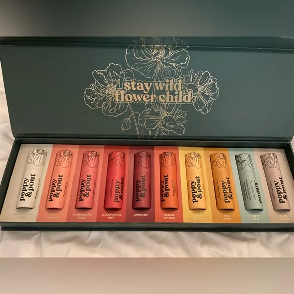 Poppy & pout Gift Set The Original Classics (10) NWT - Picture 2 of 9